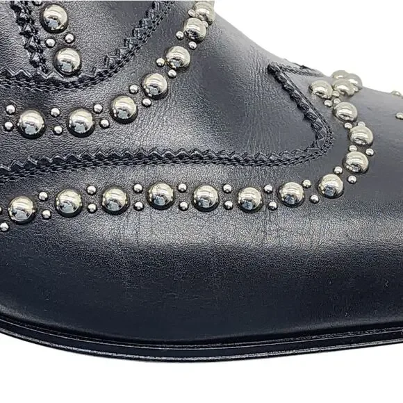 Christian Louboutin Charlie Clou Studded OxfordS - Leather 